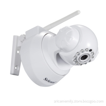 Sricam SP012 H.264 CMOS HD 720P Pan Tilt Home Security Guard Wifi IP Camera with Micro SD Card Storage
